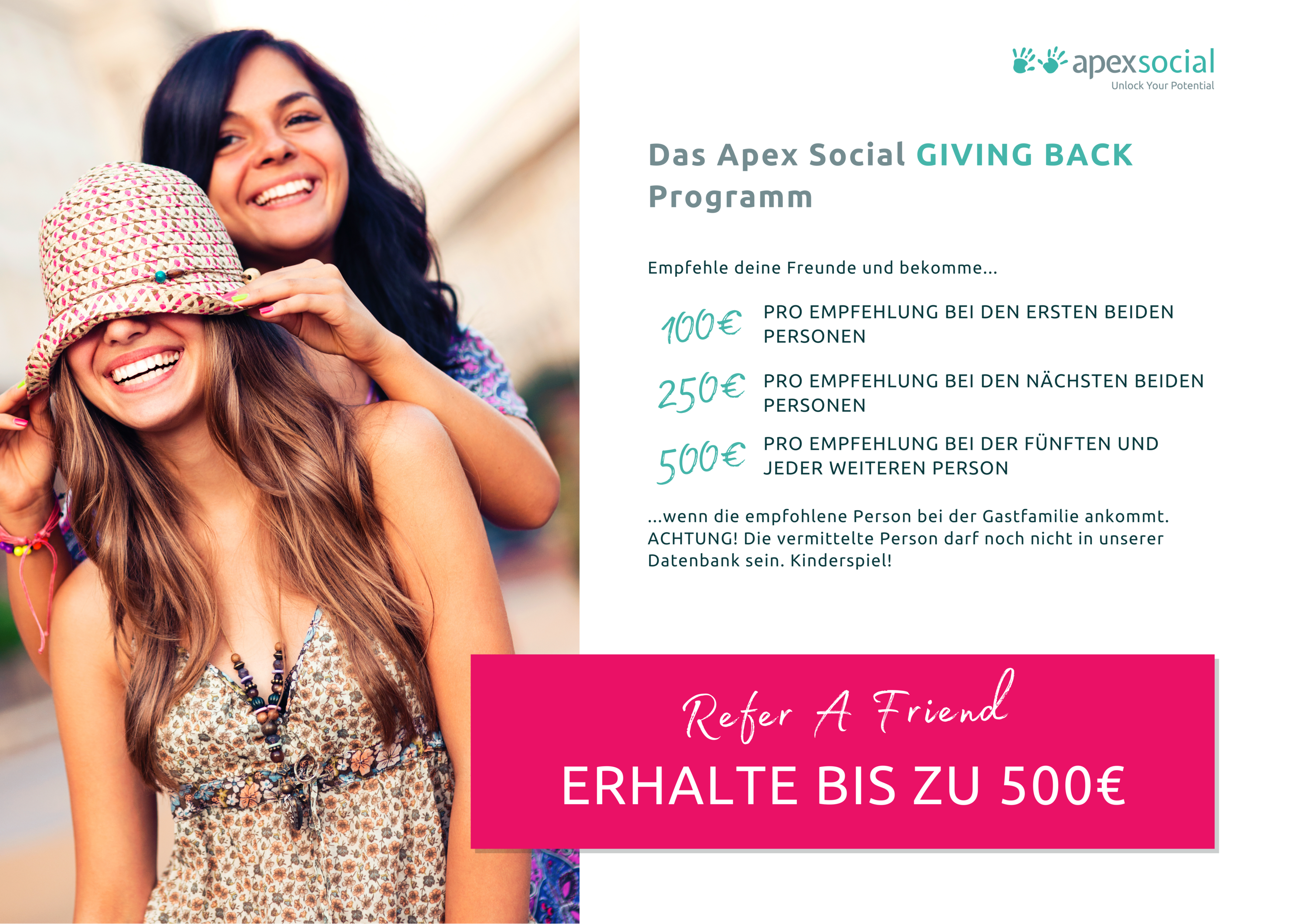 Das Apex Social Giving Back Programm